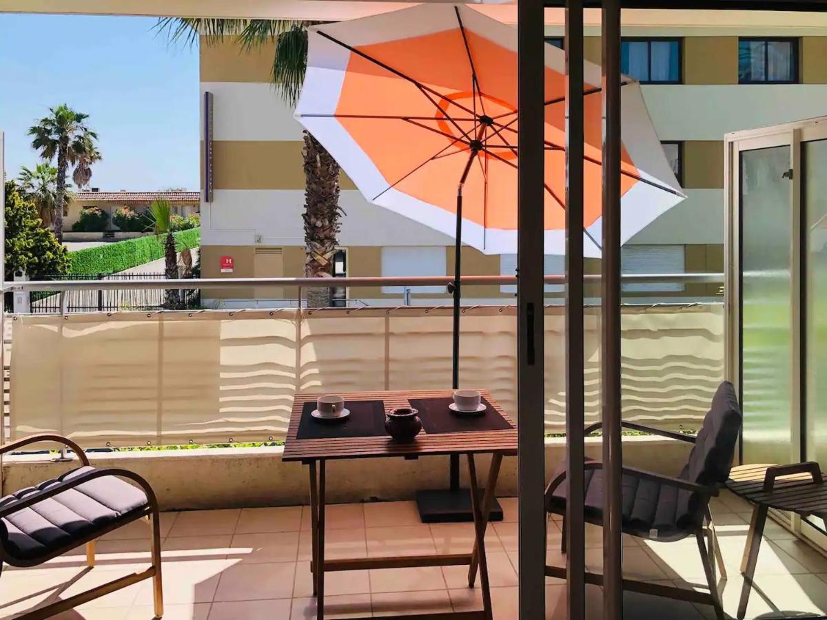 Cote D'Azur Joli Studio 50M Plage, Climatisation , Parking. 卢贝新城 外观 照片