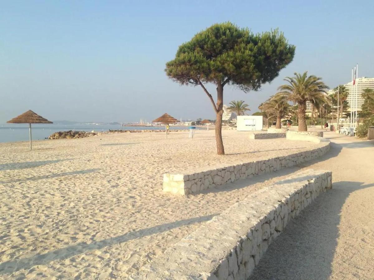 Cote D'Azur Joli Studio 50M Plage, Climatisation , Parking. 卢贝新城 外观 照片
