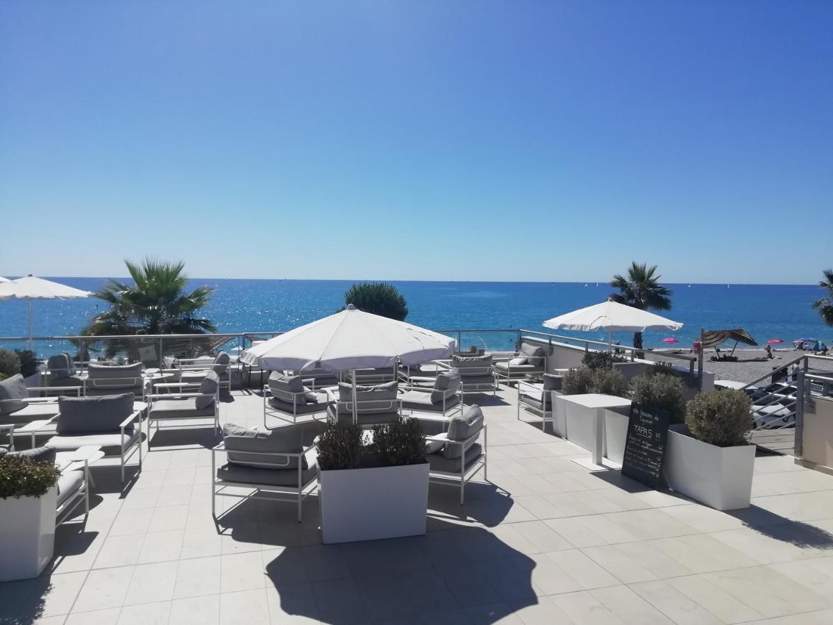 Cote D'Azur Joli Studio 50M Plage, Climatisation , Parking. 卢贝新城 外观 照片